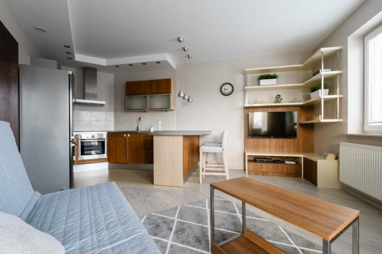 Ferienwohnung Apartament Ursynow Alternatywy Warschau Exterior foto