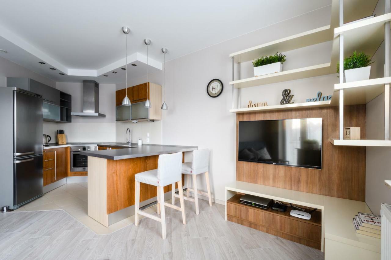 Ferienwohnung Apartament Ursynow Alternatywy Warschau Exterior foto